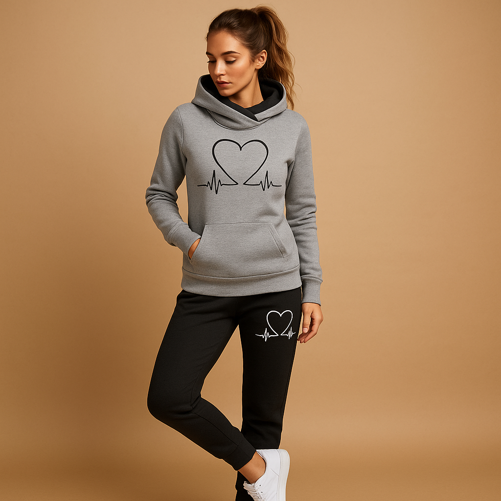 Stylish jogging jacket and pants set for women | Talia 2