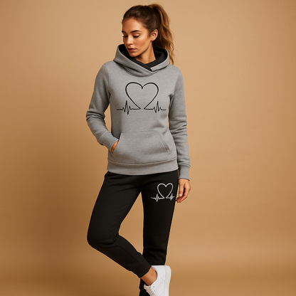 Stylish jogging jacket and pants set for women | Talia 2