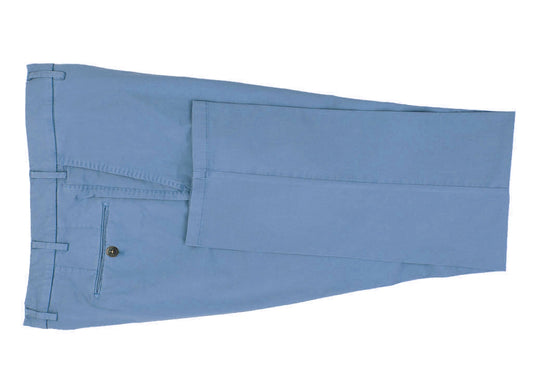 Surf Blue Stretch Cotton Pants 0