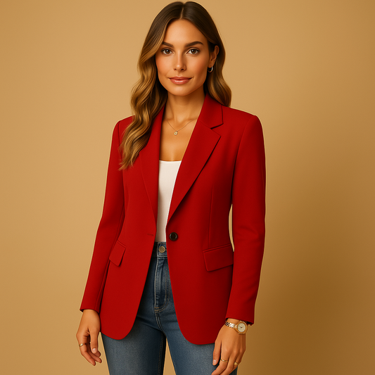 Tailored stretch blazer for women | Hazel 2