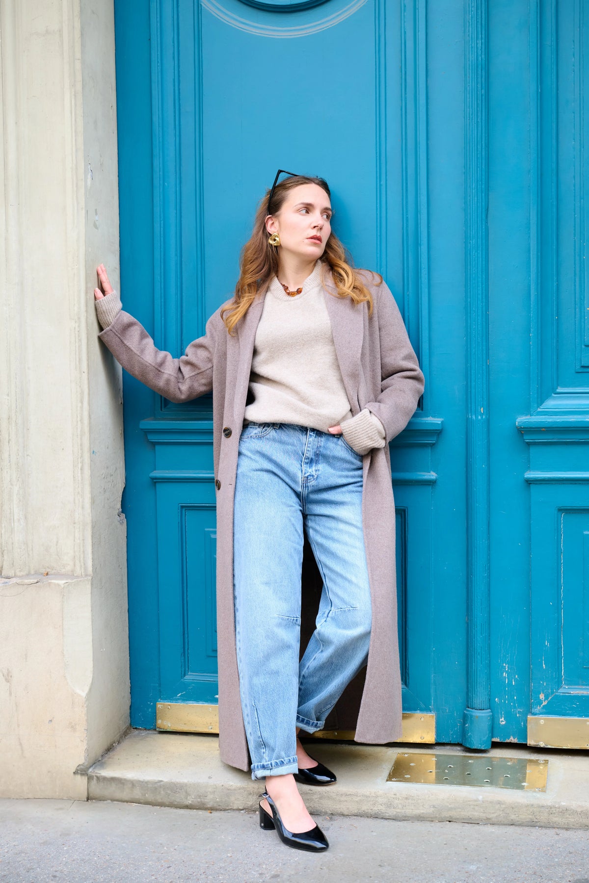 Taupe coat 0