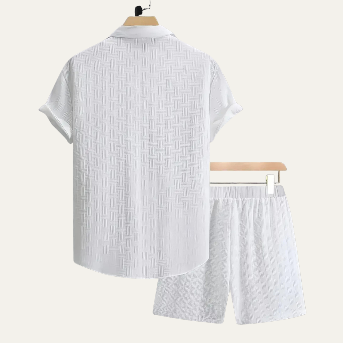 The Taranto Men’s Summer Beach Set – Shirt and Shorts 8