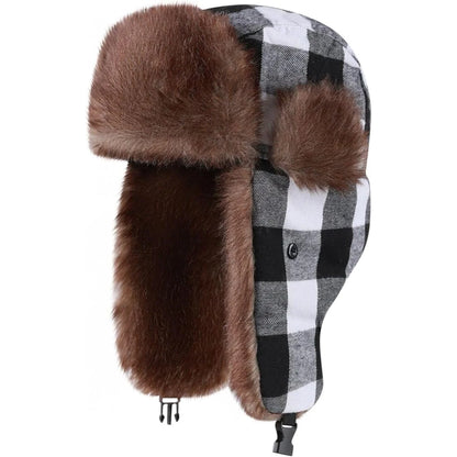 Trapper Winter Hat with Fur Lining - Sasha 2