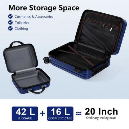 TravelMate | 2-Piece Luggage Set with 360° Spinner Wheels | Lightweight & Expandable for Effortless Family Travel 4