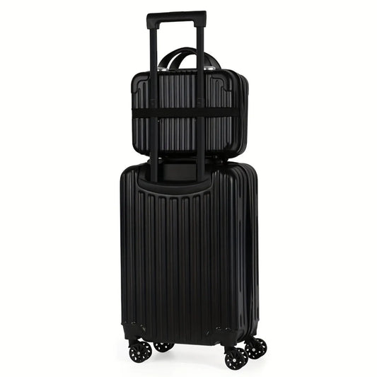 TravelMate | 2-Piece Luggage Set with 360° Spinner Wheels | Lightweight & Expandable for Effortless Family Travel 6