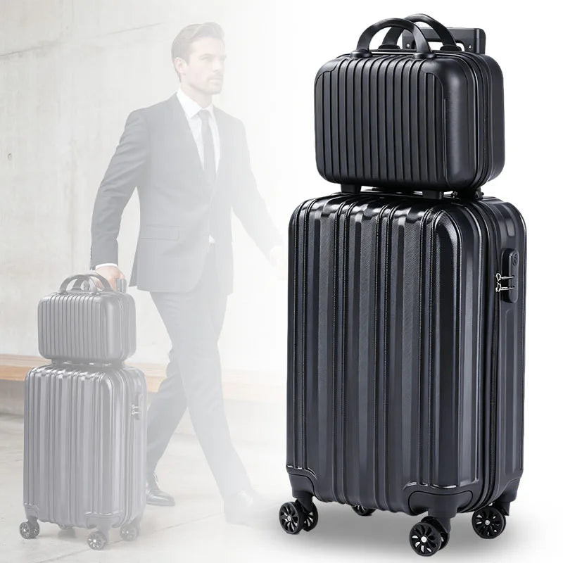 TravelMate | 2-Piece Luggage Set with TSA Lock & USB Port | Lightweight, Durable Design for Effortless Travel 0