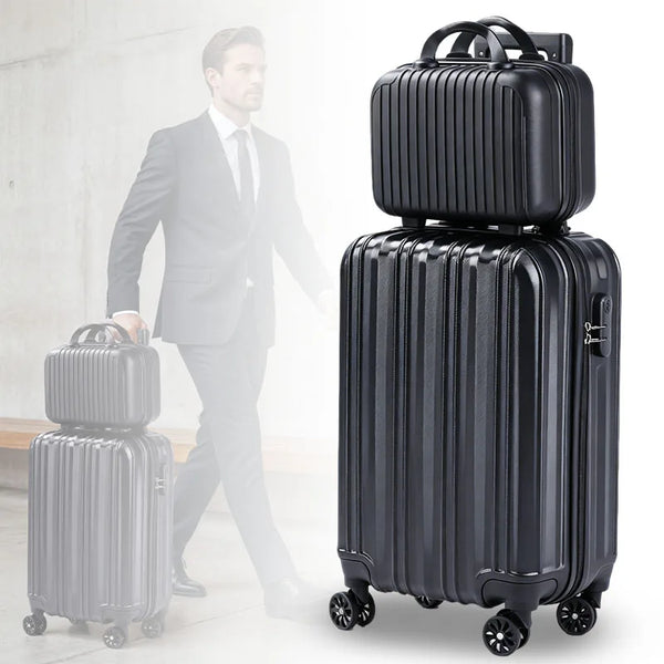 TravelMate | 2-Piece Luggage Set with TSA Lock & USB Port | Lightweight, Durable Design for Effortless Travel 0