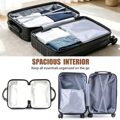TravelMate | 2-Piece Luggage Set with TSA Lock & USB Port | Lightweight, Durable Design for Effortless Travel 1