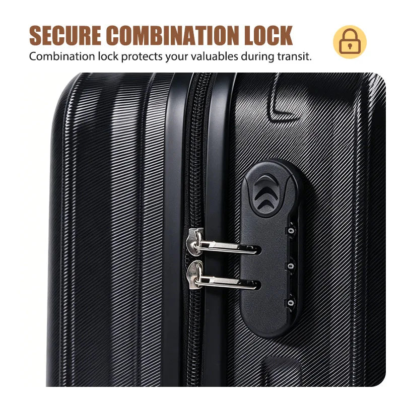 TravelMate | 2-Piece Luggage Set with TSA Lock & USB Port | Lightweight, Durable Design for Effortless Travel 5