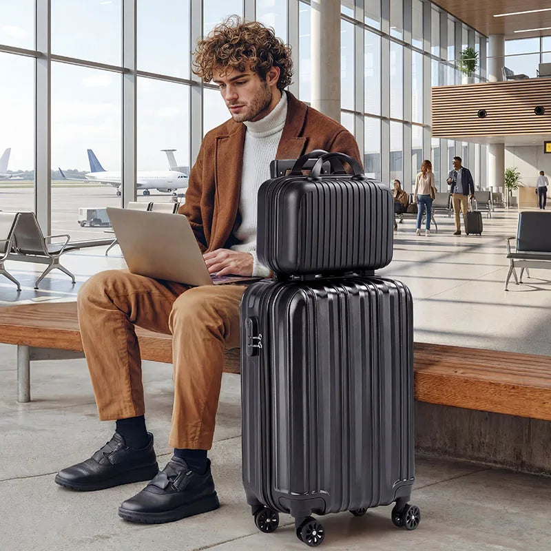TravelMate | 2-Piece Luggage Set with TSA Lock & USB Port | Lightweight, Durable Design for Effortless Travel 7