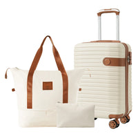TravelMate | 3-Piece Luggage Set with Lightweight Hardshell Design | Airline Approved for Effortless Travel 0