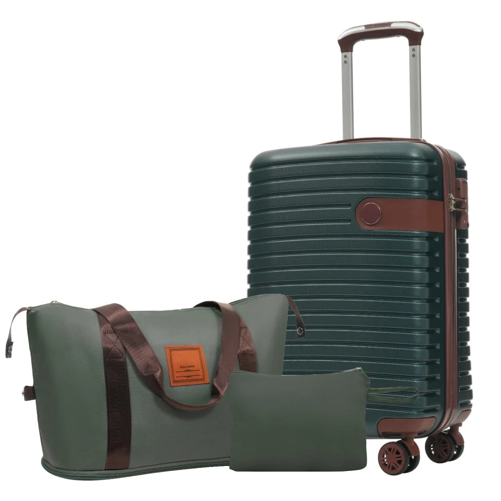 TravelMate | 3-Piece Luggage Set with Lightweight Hardshell Design | Airline Approved for Effortless Travel 8