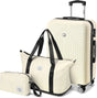 TravelMate | 3-Piece Luggage Set with TSA Lock & Expandable Duffle Bag | Durable Travel Solution for All Your Needs 0