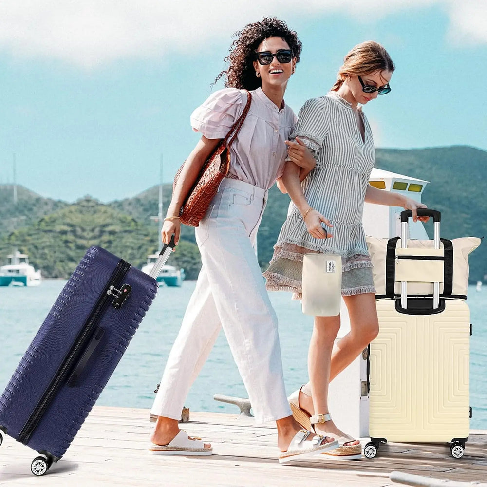 TravelMate | 3-Piece Luggage Set with TSA Lock & Expandable Duffle Bag | Durable Travel Solution for All Your Needs 2