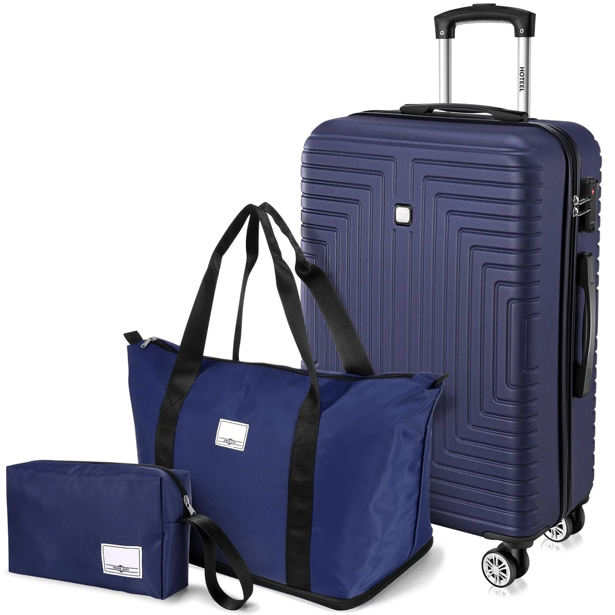 TravelMate | 3-Piece Luggage Set with TSA Lock & Expandable Duffle Bag | Durable Travel Solution for All Your Needs 6