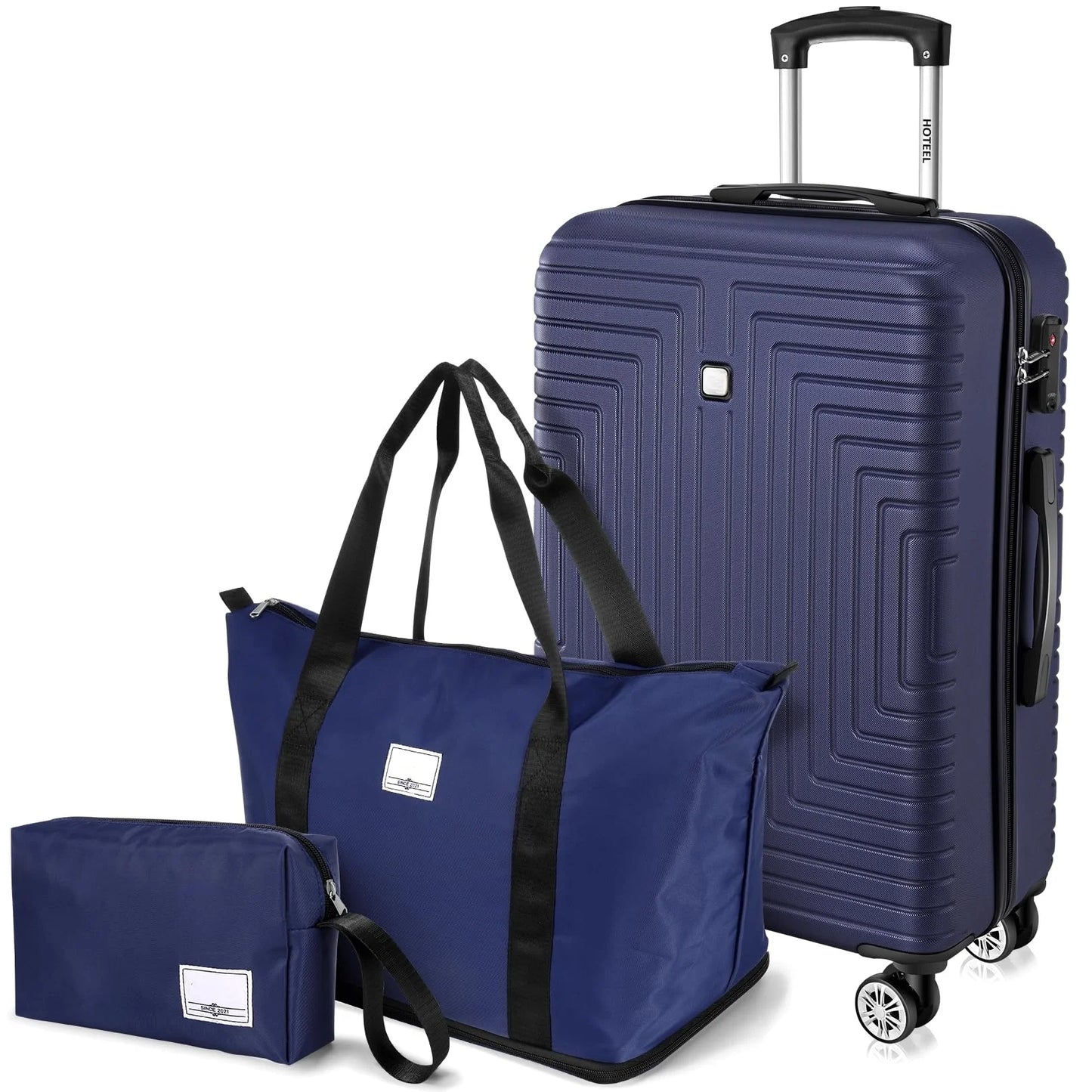 TravelMate | 3-Piece Luggage Set with TSA Lock & Expandable Duffle Bag | Durable Travel Solution for All Your Needs 6
