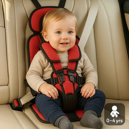 Travel Buddy | Portable Child Car Seat with 5-Point Harness | Lightweight & Foldable for Safe Travel 1