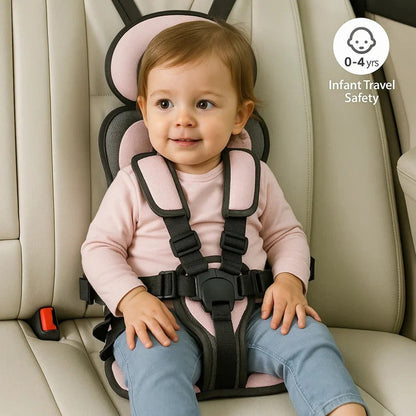 Travel Buddy | Portable Child Car Seat with 5-Point Harness | Lightweight & Foldable for Safe Travel 2