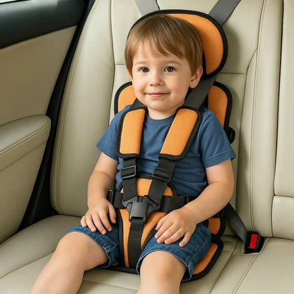 Travel Buddy | Portable Child Car Seat with 5-Point Harness | Lightweight & Foldable for Safe Travel 6