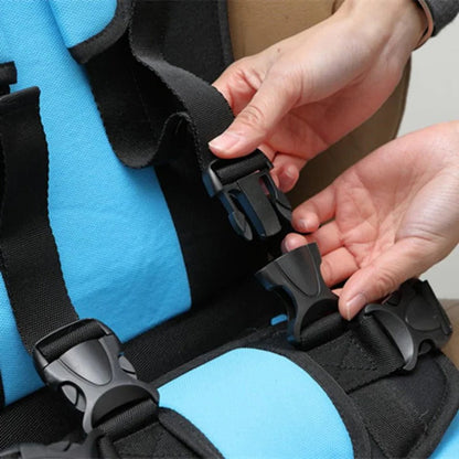Travel Buddy | Portable Child Car Seat with 5-Point Harness | Lightweight & Foldable for Safe Travel 7