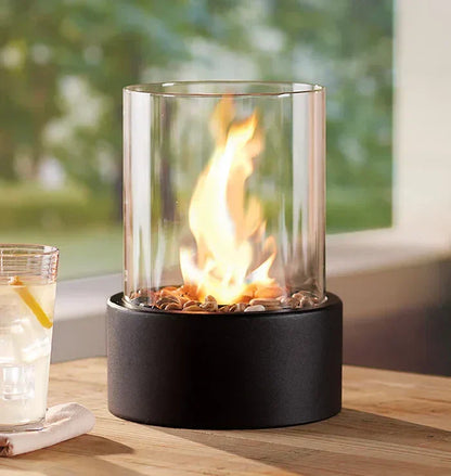 Trendy & Portable Table Fire Lantern - GlowLuxe 1