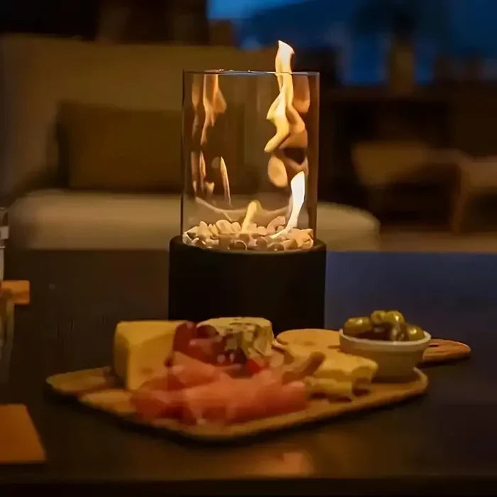 Trendy & Portable Table Fire Lantern - GlowLuxe 3