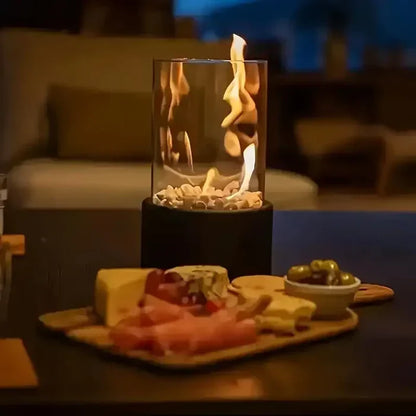 Trendy & Portable Table Fire Lantern - GlowLuxe 3