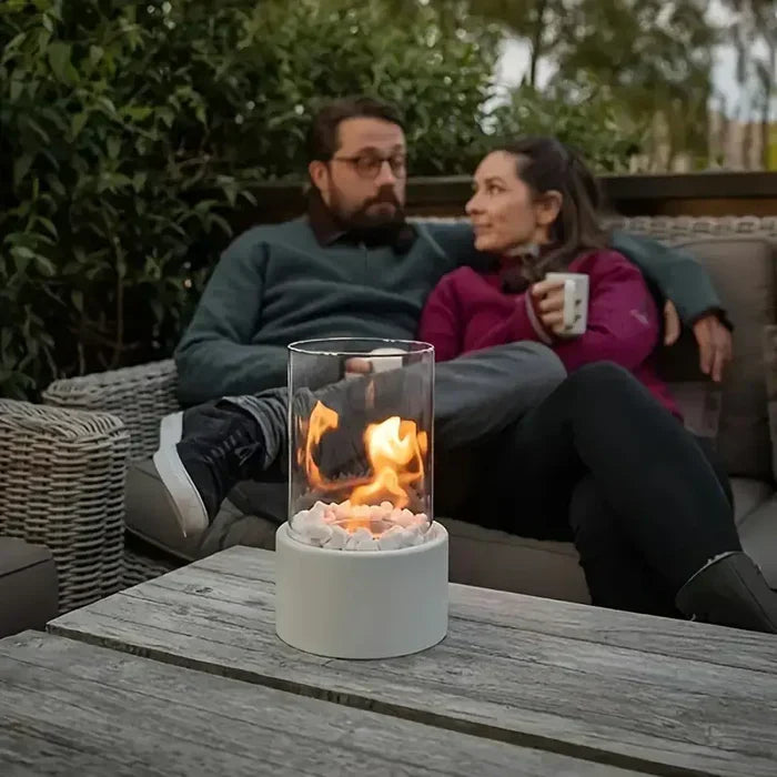 Trendy & Portable Table Fire Lantern - GlowLuxe 5