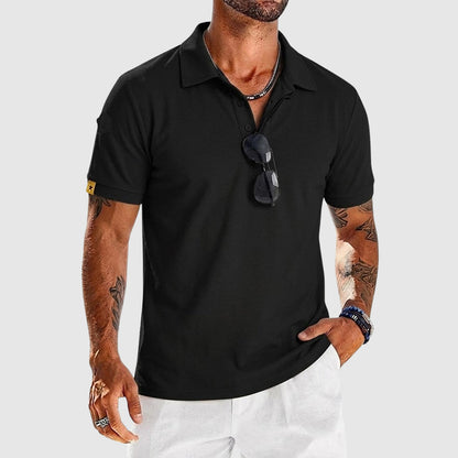 Tyler | Textured Performance Polo Shirt 1