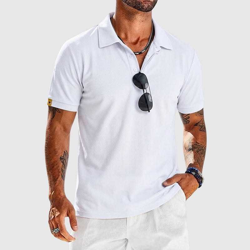 Tyler | Textured Performance Polo Shirt 2