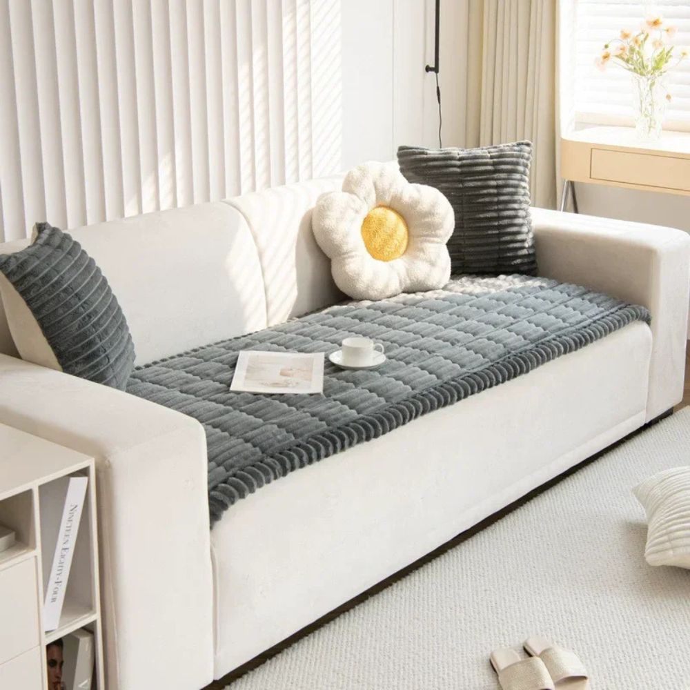 Ultra Plush Sofa Bedding Couch Slipcover 4
