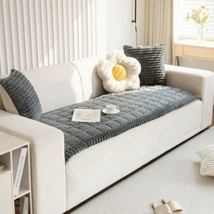 Ultra Plush Sofa Bedding Couch Slipcover 4