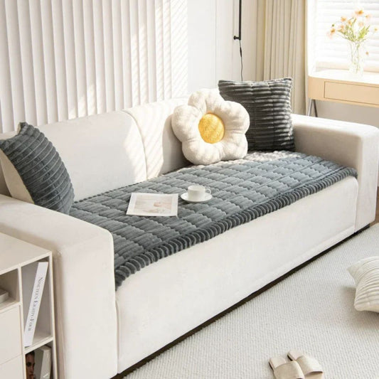 Ultra Plush Sofa Bedding Couch Slipcover 4