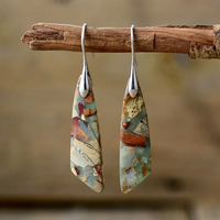 Unique Natural Stone Earrings 0