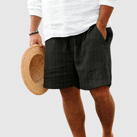Valentino | Lightweight Striped Summer Shorts 0