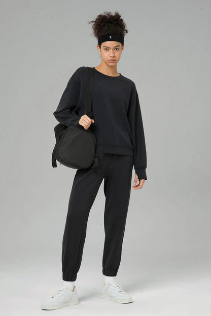 Velvra Modal Crewneck Long Sleeve Sweatshirt 4