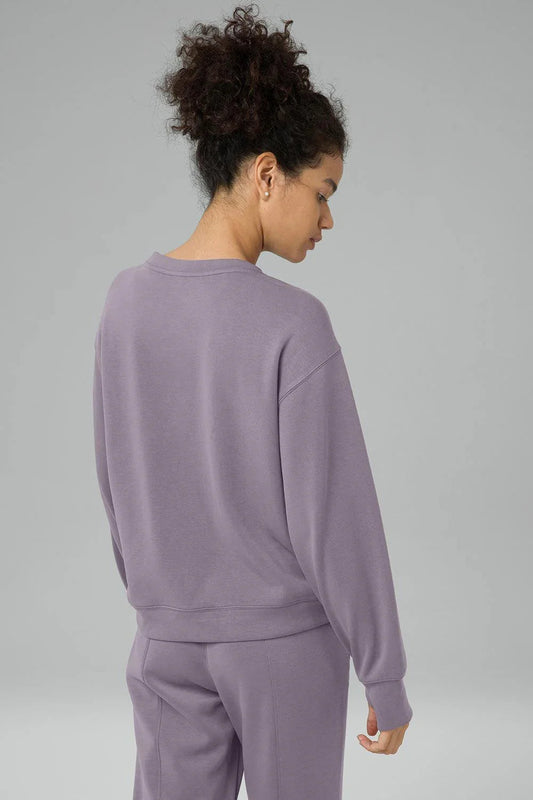Velvra Modal Crewneck Long Sleeve Sweatshirt 6