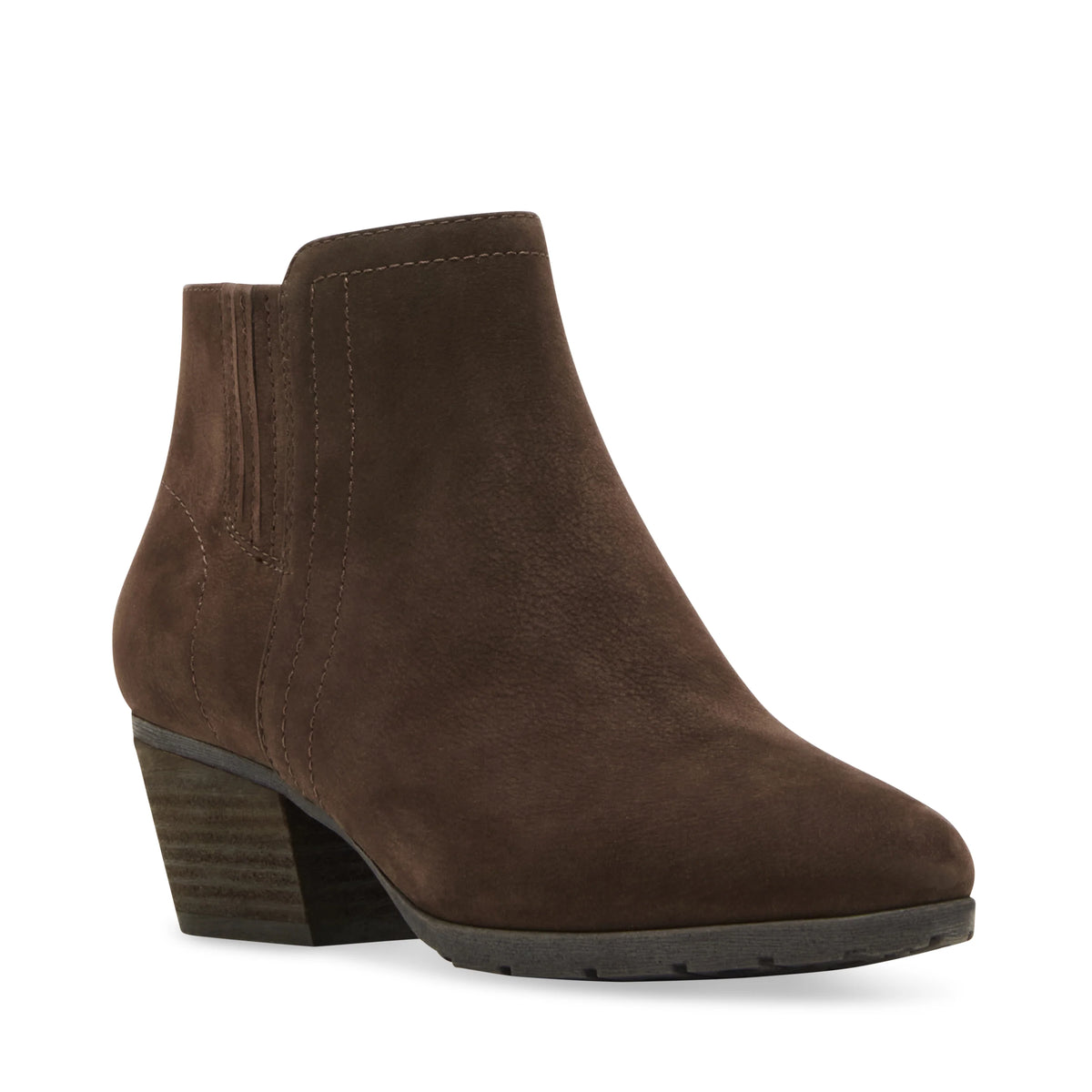 Vero Ankle Booties | Waterproof Nubuck Leather, Block Heel 11