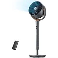 Versatile Oscillating Standing Fan with 9 Speeds & 120° Coverage | Ultra-Quiet DC Motor for Comfortable Airflow 0