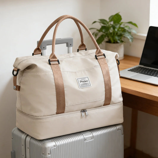 Versatile Travel Backpack | Large Lightweight Bag with Multiple Compartments | Ideal for Weekend Getaways and Hospital Visits 0