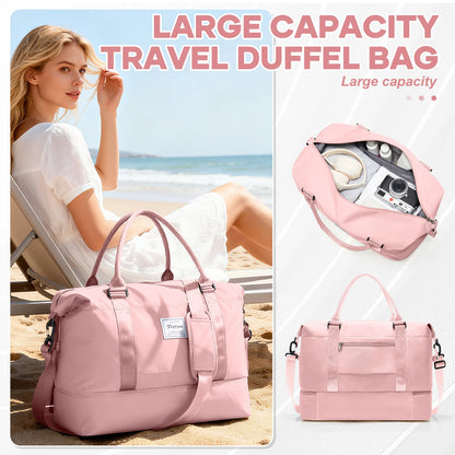 Versatile Travel Backpack | Large Lightweight Bag with Multiple Compartments | Ideal for Weekend Getaways and Hospital Visits 8