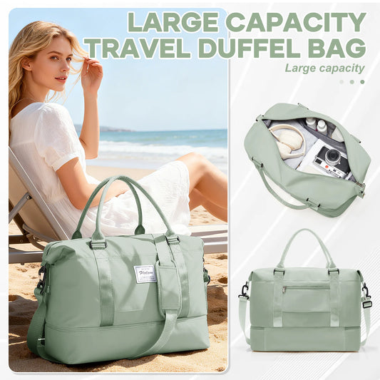 Versatile Travel Backpack | Large Lightweight Bag with Multiple Compartments | Ideal for Weekend Getaways and Hospital Visits 9