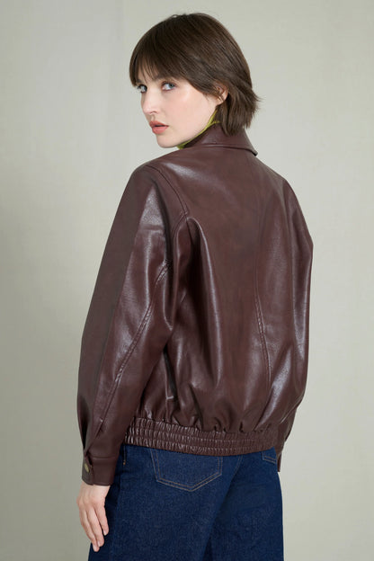 Veste Bombers Bergundy 3