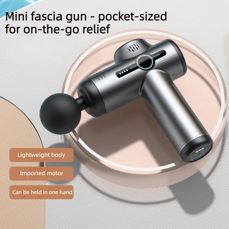 Vibrant Pulse | Percussion Muscle Massager with Ergonomic Handle | Deep Tissue Relief for Neck, Back & Body 4
