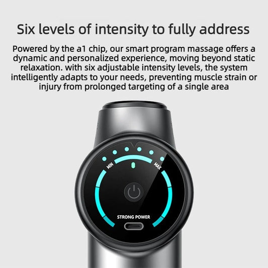 Vibrant Pulse | Percussion Muscle Massager with Ergonomic Handle | Deep Tissue Relief for Neck, Back & Body 5