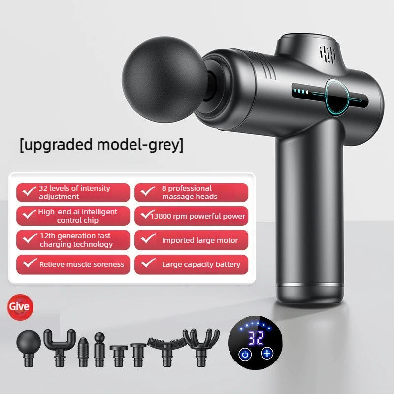 Vibrant Pulse | Percussion Muscle Massager with Ergonomic Handle | Deep Tissue Relief for Neck, Back & Body 7
