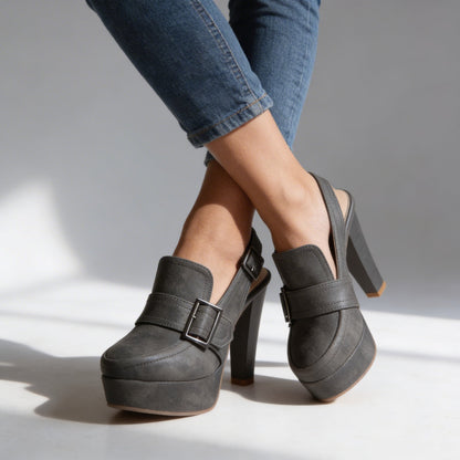 Victoria | Platform Block Heel Sandals 3
