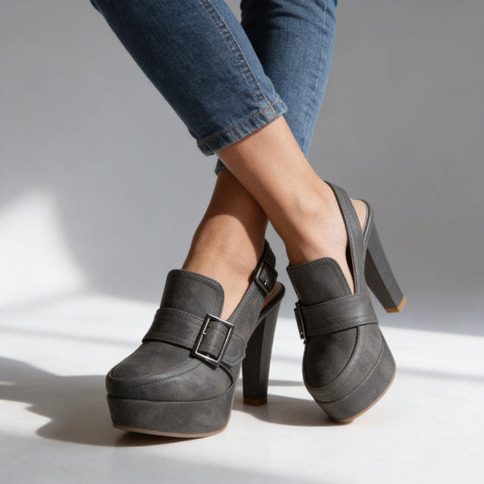 Victoria | Platform Block Heel Sandals 3