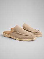 Vincent | Men's Suede Mule Loafers 0