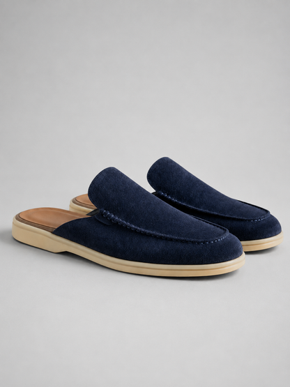 Vincent | Men's Suede Mule Loafers 1